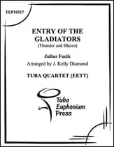 Entry of the Gladiators Tuba Quartet EETT P.O.D. cover